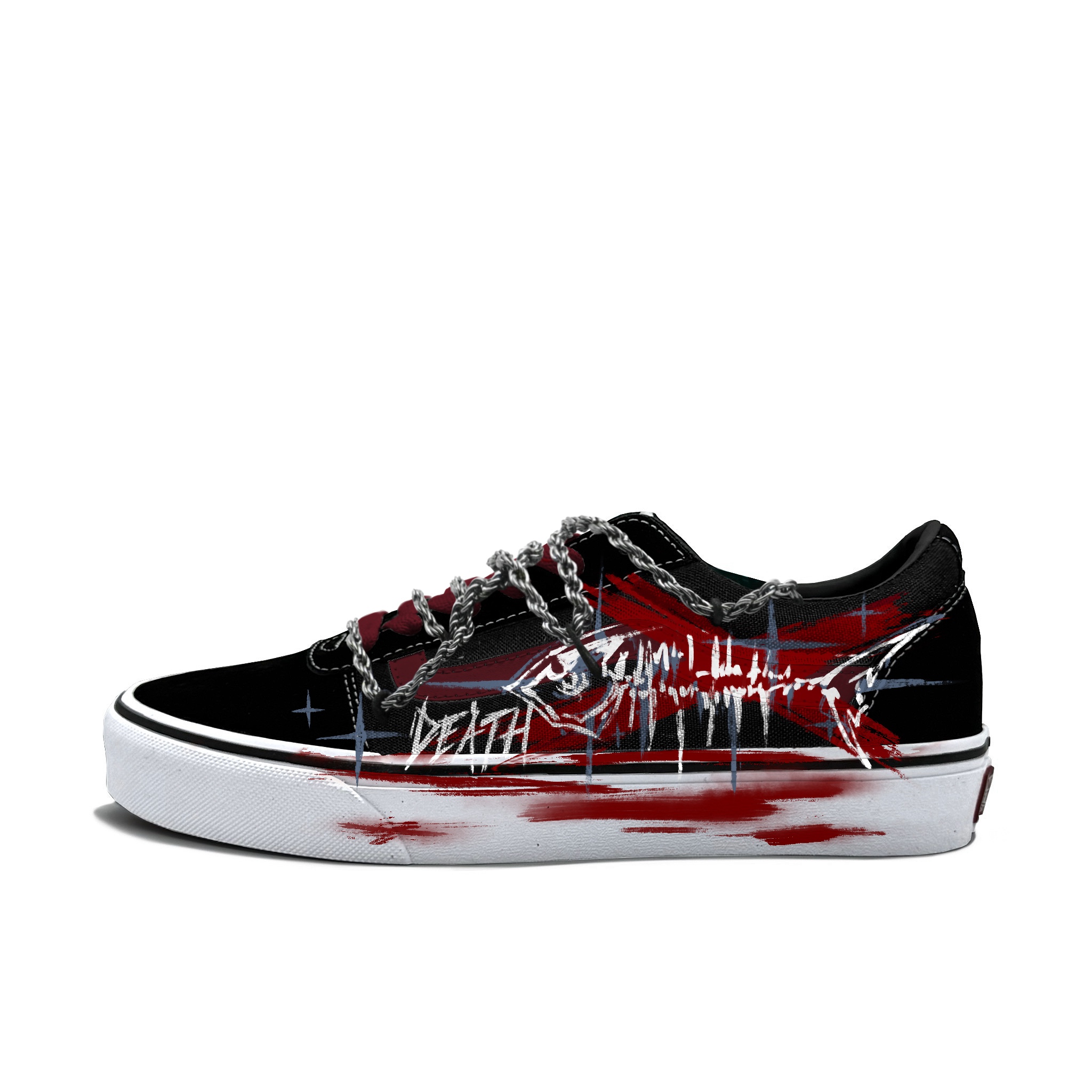

Vans Низкие кроссовки Ward для скейтбординга, устойчивые к истиранию, мужские, красные