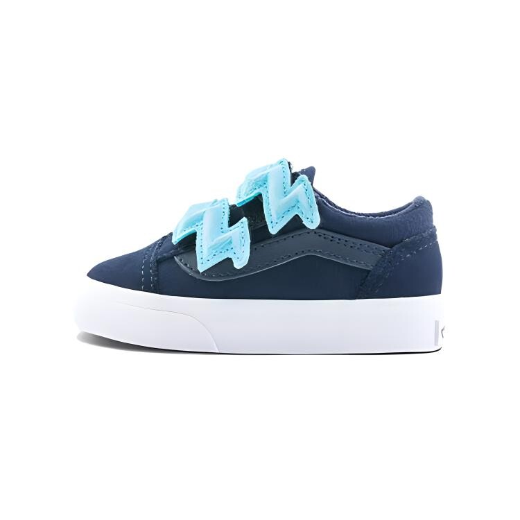 

Детские кроссовки для скейтбординга Old Skool TD Low-top Blue Vans, темно-синий