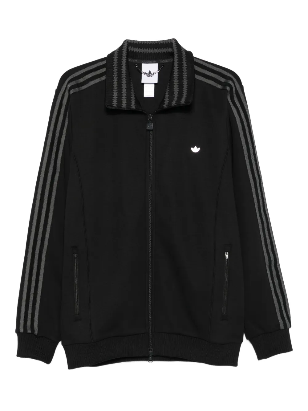 

Спортивная толстовка премиум-класса с тремя полосками Adidas, черный