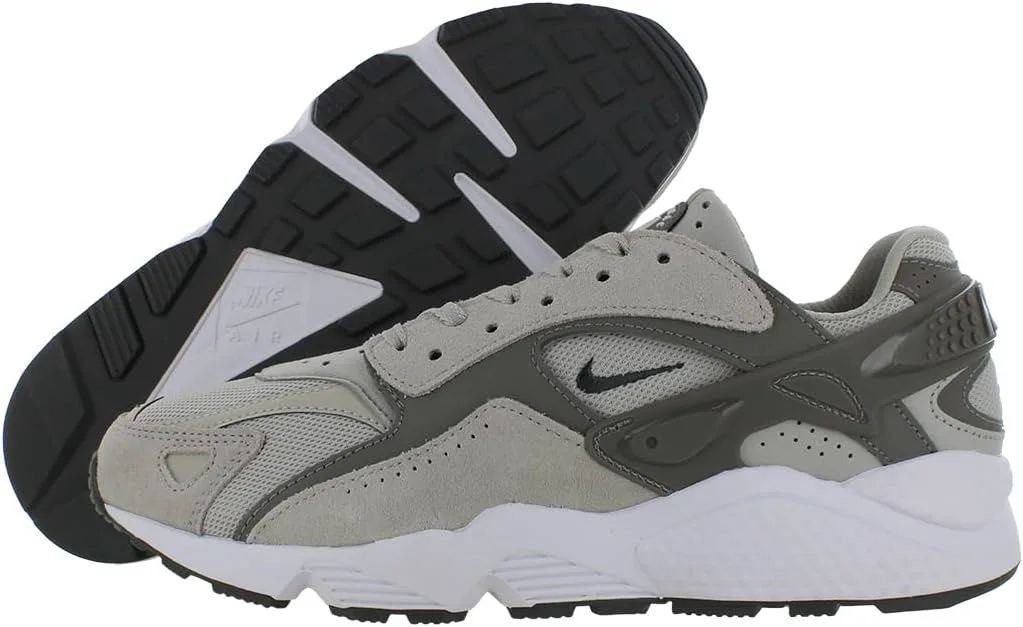 Мужские кроссовки для бега Nike Air Huarache, серый/белый — фото 3