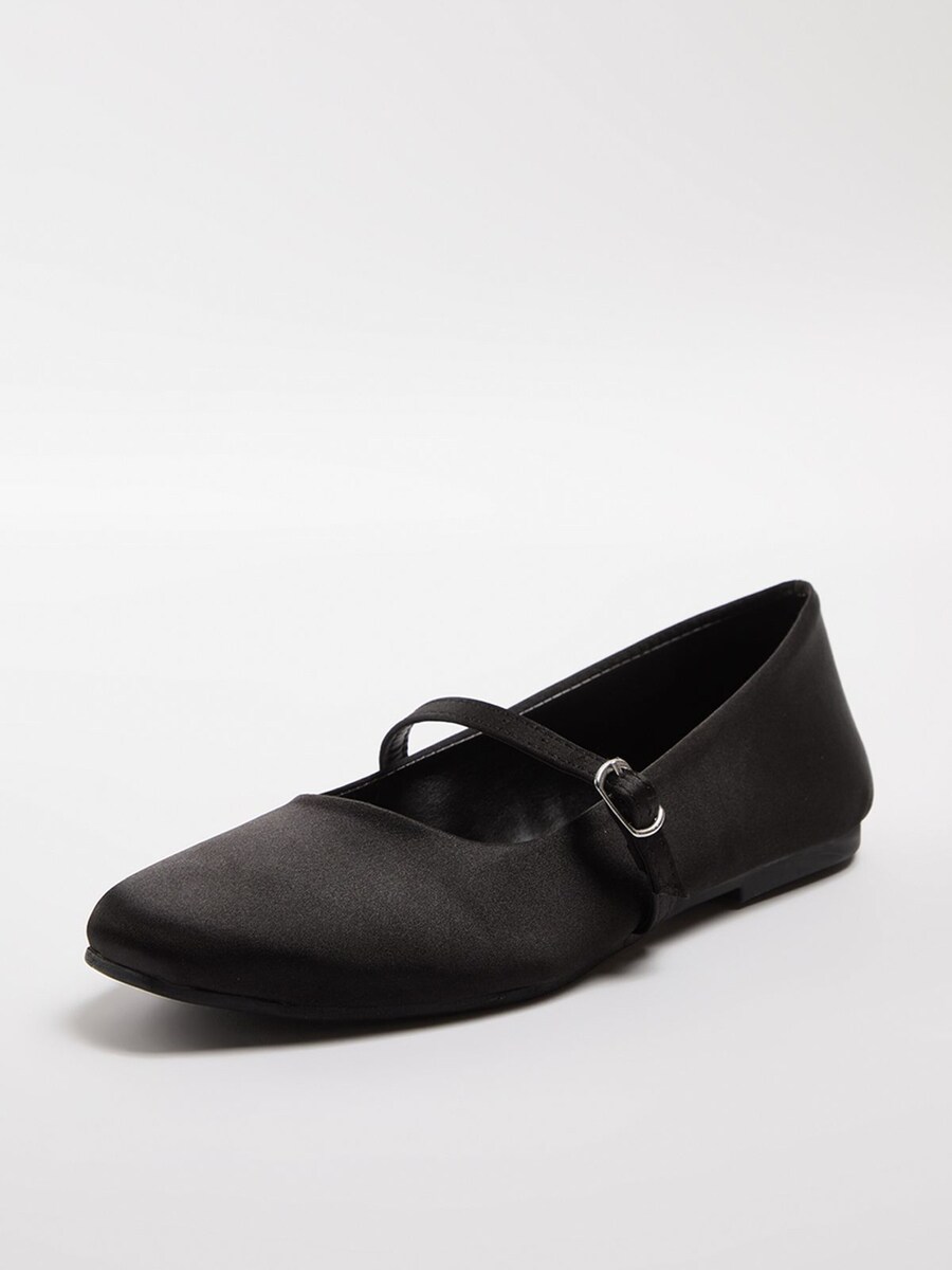 Балетки с ремешком Trendyol, Black