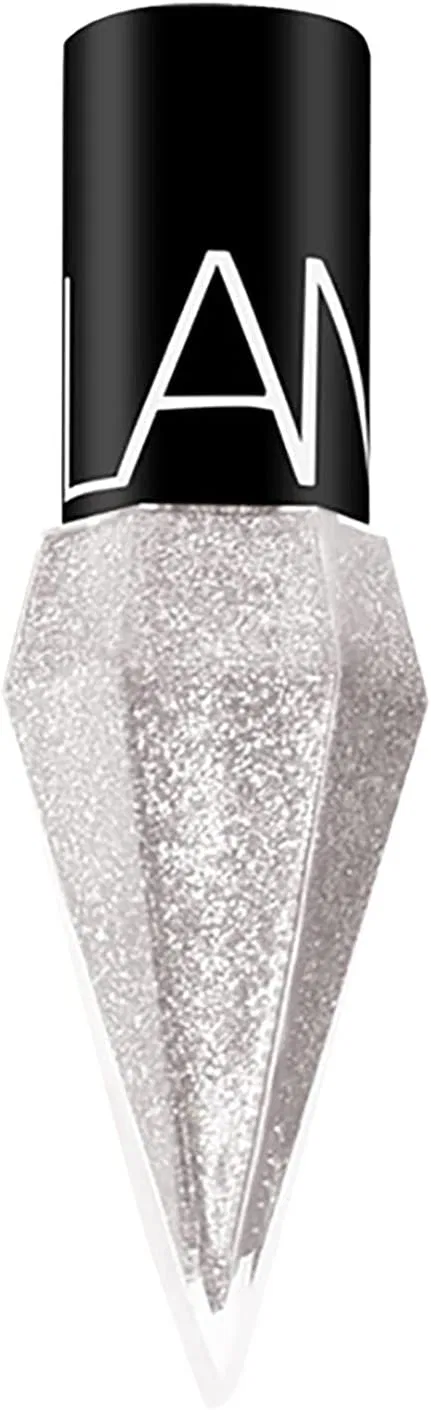 Подводка для глаз жидкая Foreted с блестками, водостойкая, черная