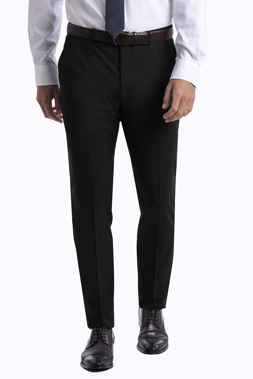 Мужской костюм Calvin Klein Premium Skinny Fit, отдельные детали | Эластичная ткань, Black — фото 2