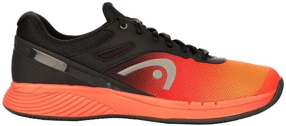 Кроссовки HEAD Sprint Evo 2.0 Clay Men RVNR, Raven Neon Red — фото 2