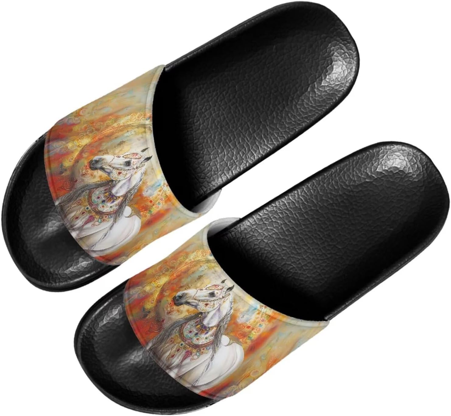 

Мужские шлепанцы для душа Kathyboom, комфортные сандалии с открытым носком, нескользящие, плоские, домашние тапочки, American Flag