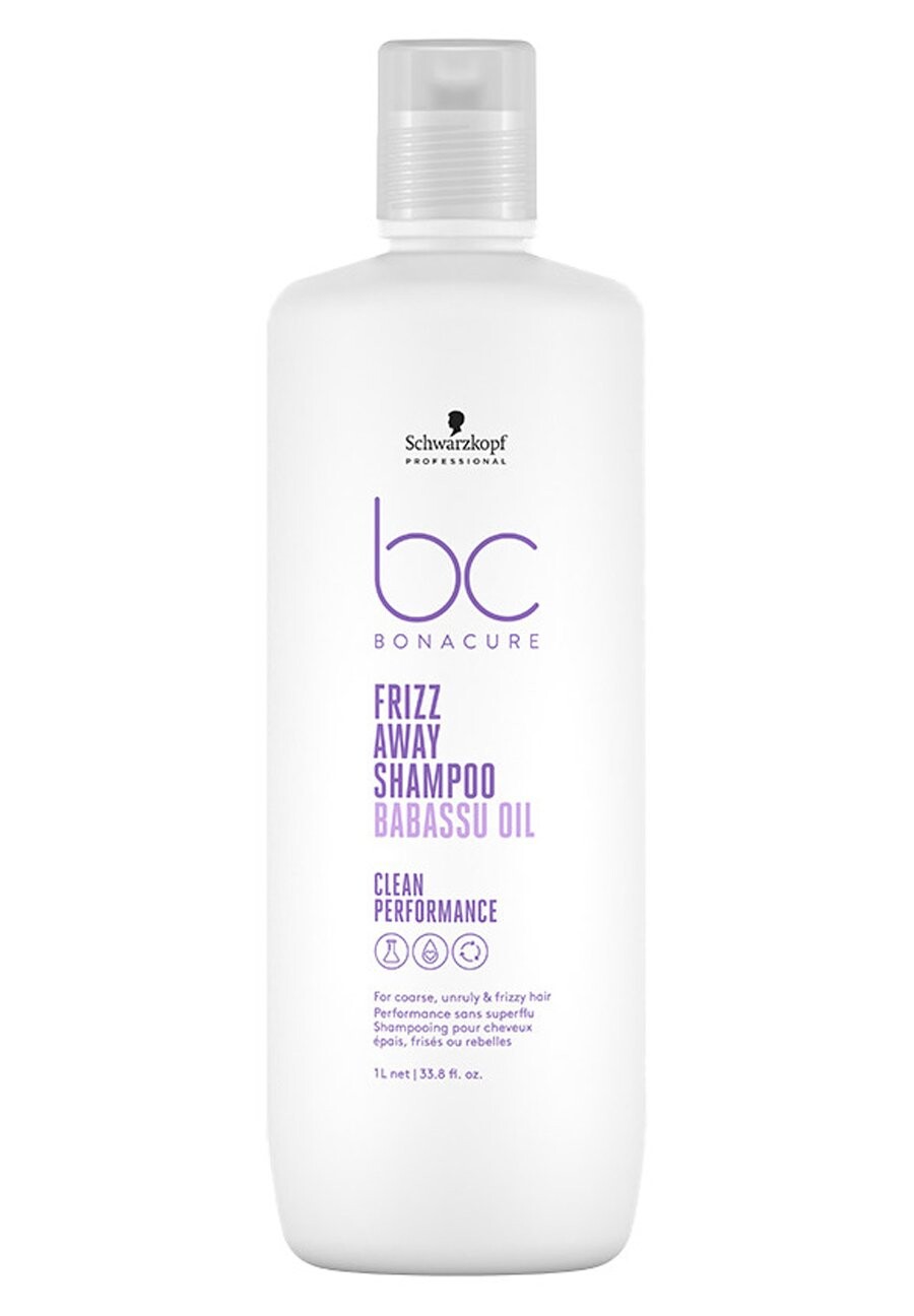 

Шампунь SCHWARZKOPF BC FRIZZ AWAY SHAMPOO 1000ML Schwarzkopf, черный