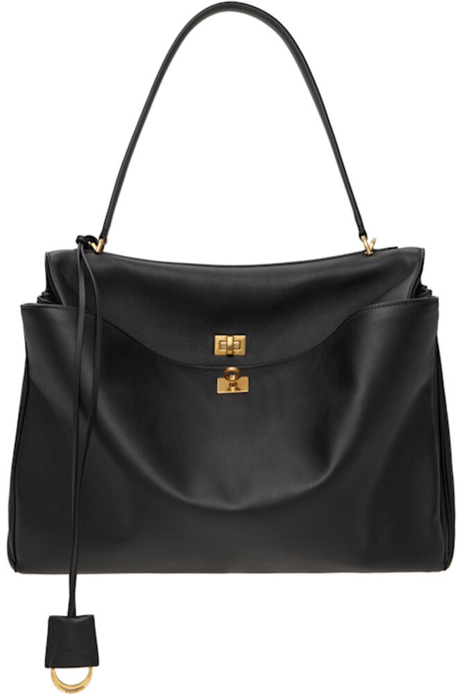 

Большая черная сумка Rodeo Balenciaga