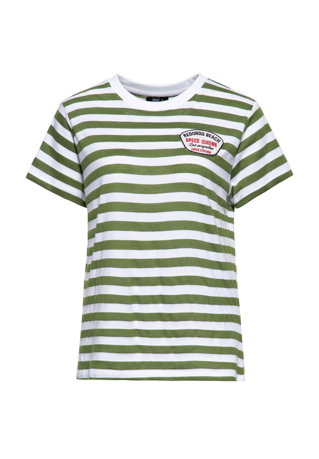 

Футболка с бретонскими полосками Redondo Beach - Speed ​​Kings QUEEN KEROSIN, зеленый