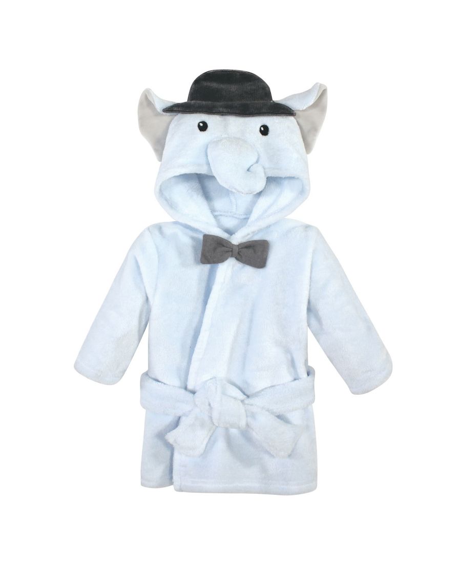 

Уютный халат с капюшоном в виде животного Hudson Baby, Bowtie elephant