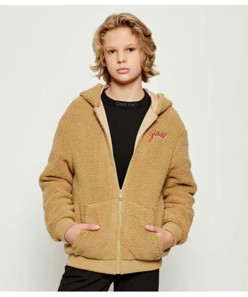

Куртка Regular fit Guess, бежевый