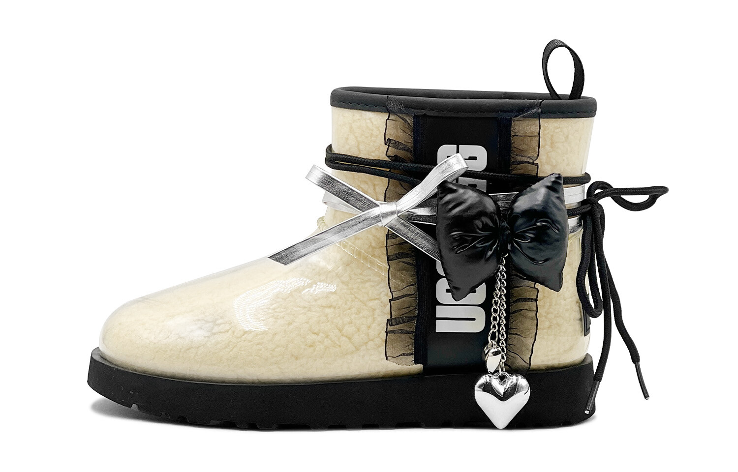 

CLASSIC CLEAR MINI Зимние ботинки женские молочно-белый Ugg