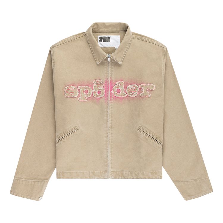 

Куртка Sp5der Canvas Work Jacket 'Tan', желто-коричневый
