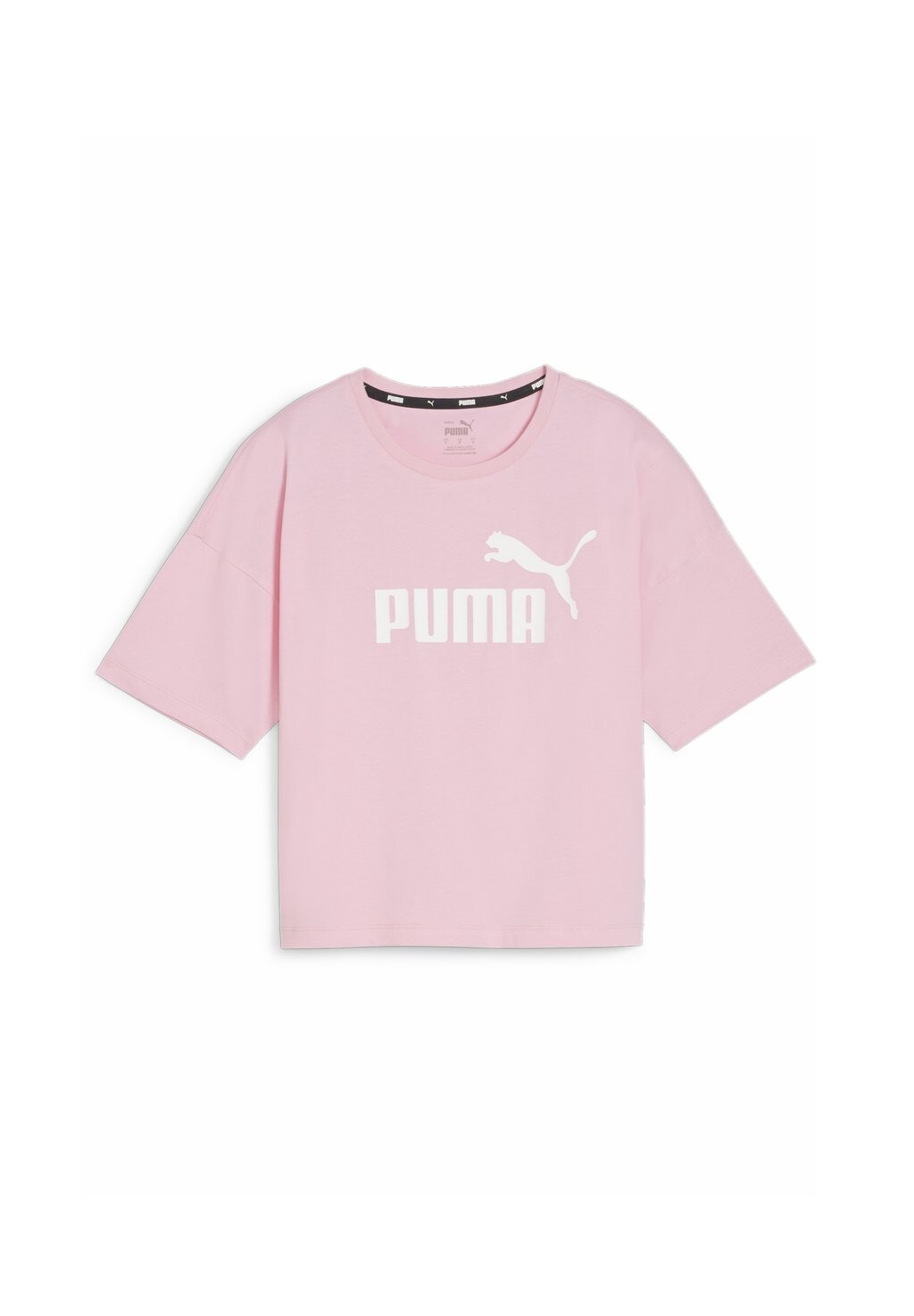 

Футболка с принтом Logo Puma, розово-сиреневый