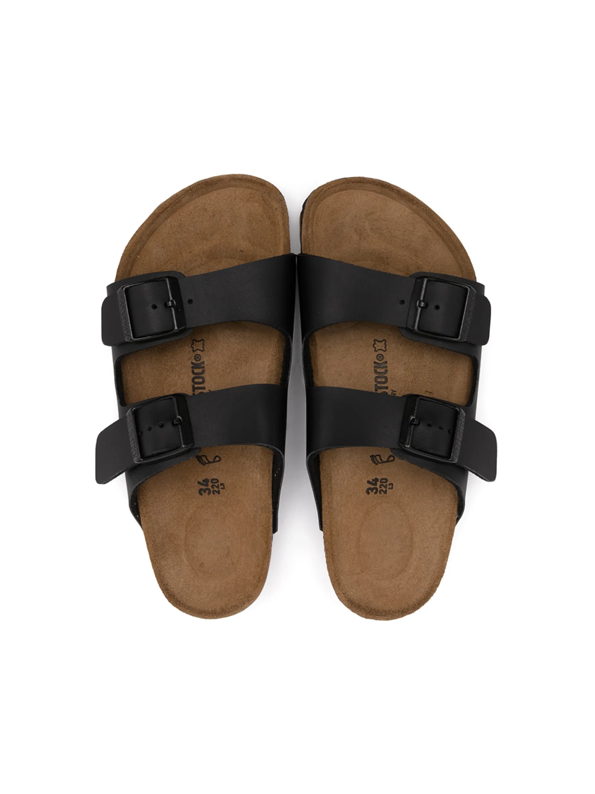 Сандалии Arizona Birkenstock Kids, черный — фото 3