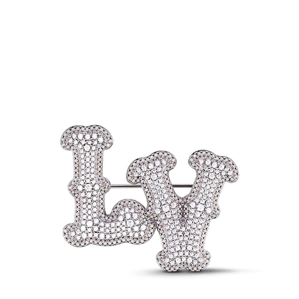 

Брошь LV Ranch Louis Vuitton, серебряный
