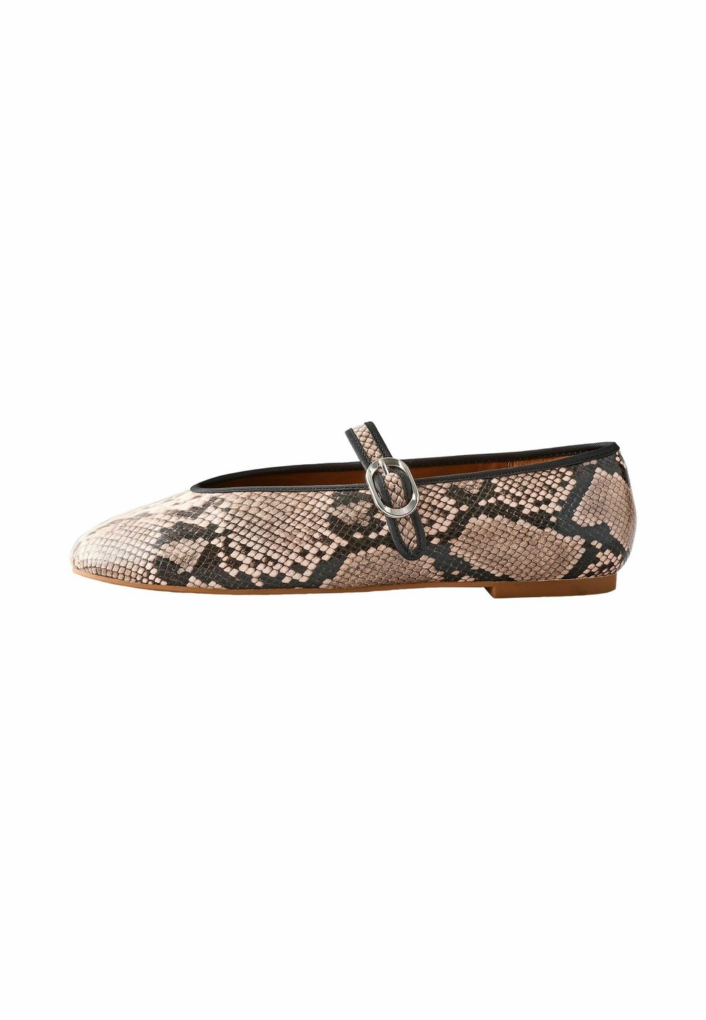 Балетки с ремешком на щиколотке FOREVER COMFORT ROUND TOE MARY JANE Next, светло-коричневый
