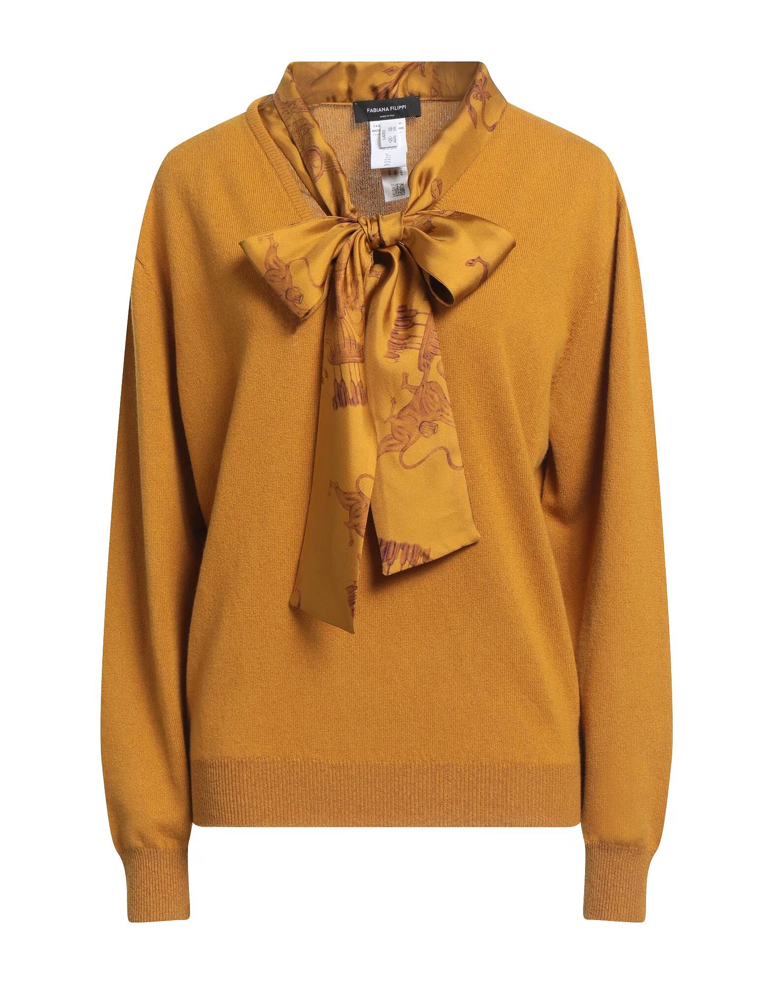 

Свитер Fabiana Filippi, желто-оранжевый