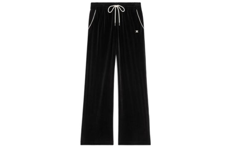 

Трикотажные спортивные штаны женские черные Celine
