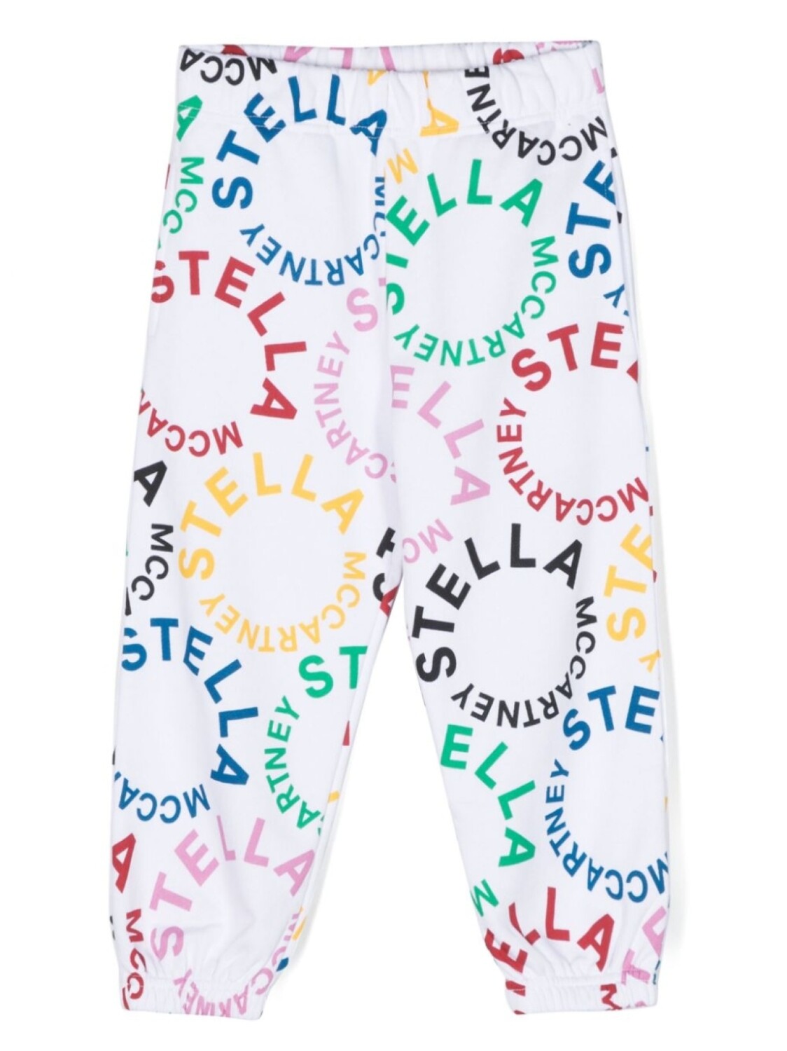 

Спортивные брюки с логотипом Stella McCartney Kids, белый