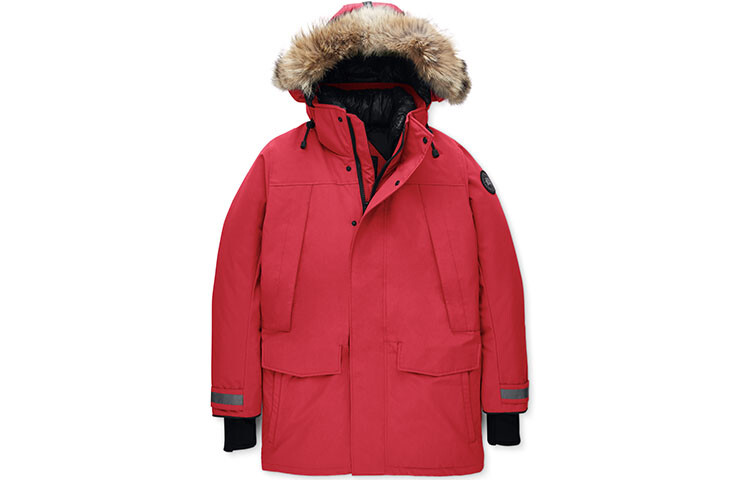 

Мужской пуховик Canada Goose, Красный