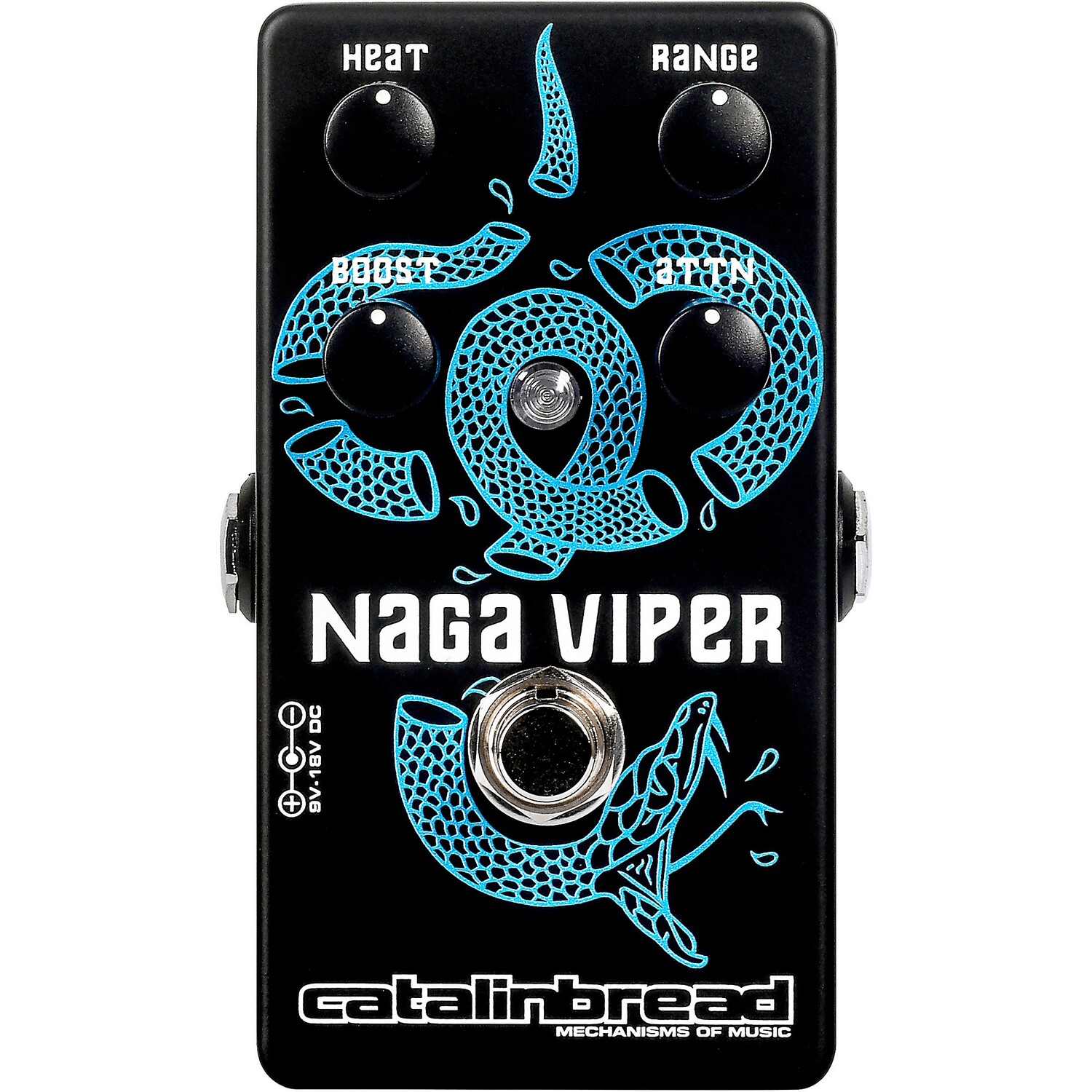 

Catalinbread Naga Viper MKII Treble Booster Педаль эффектов черная