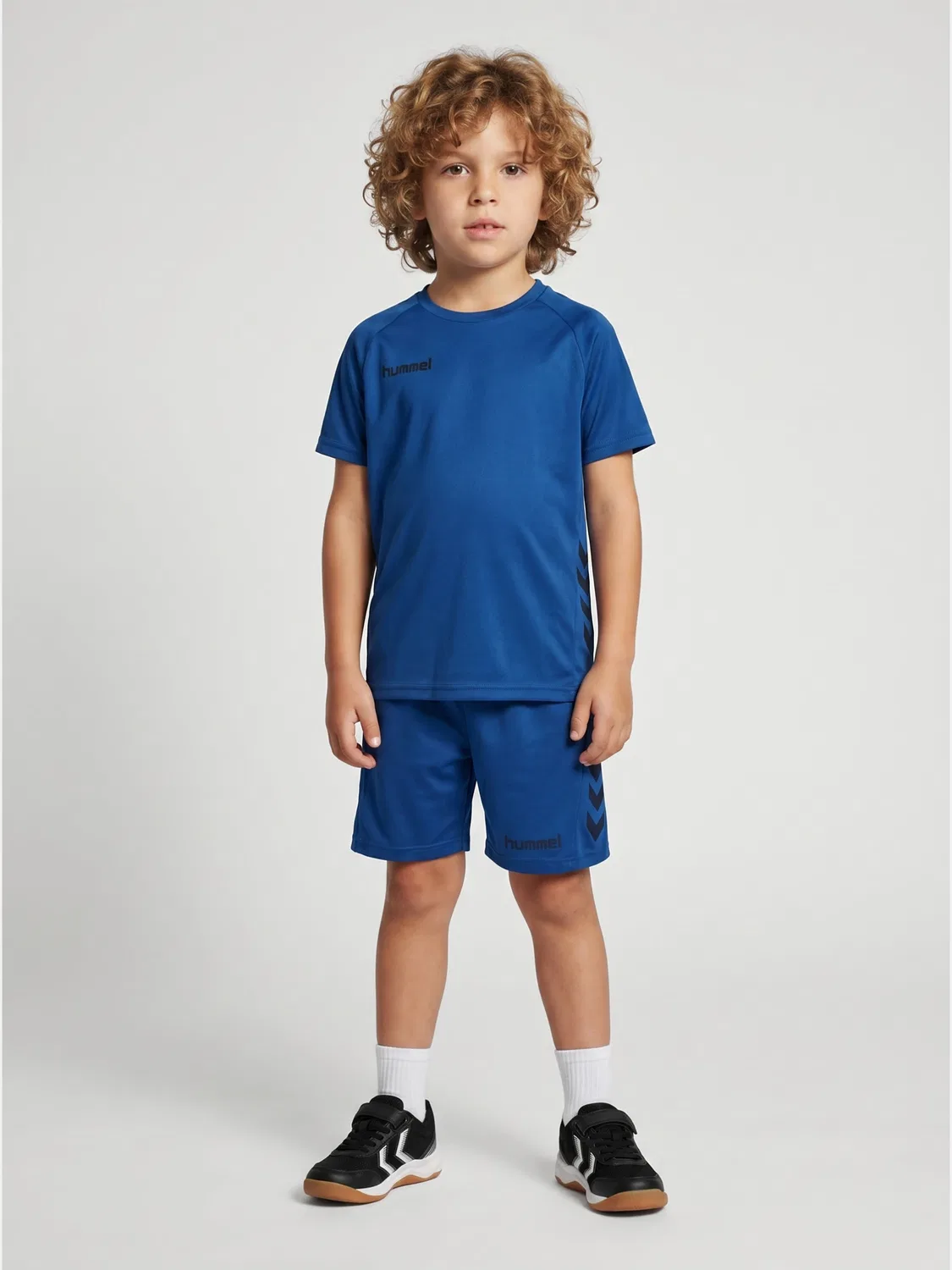 Детский спортивный костюм из полиэстера Hummel, true blue
