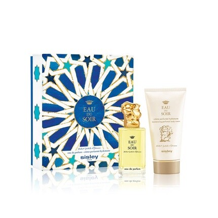Парфюмерный набор для женщин Sisley Eau du Soir Gift Set 100ml EDP Spray + 150ml Body Cream — фото 2