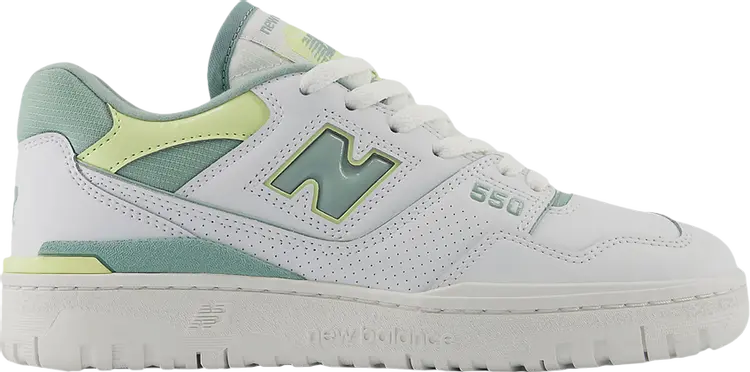 Кроссовки Wmns 550 'Salt Marsh Limelight', белый