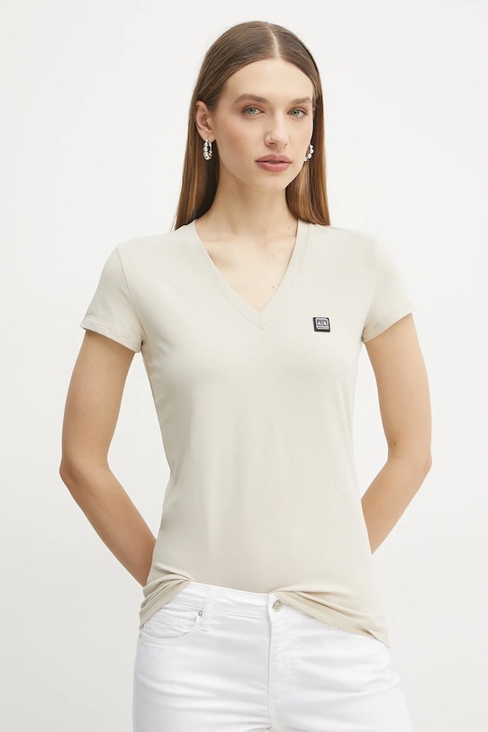 

Футболка Armani Exchange, бежевый