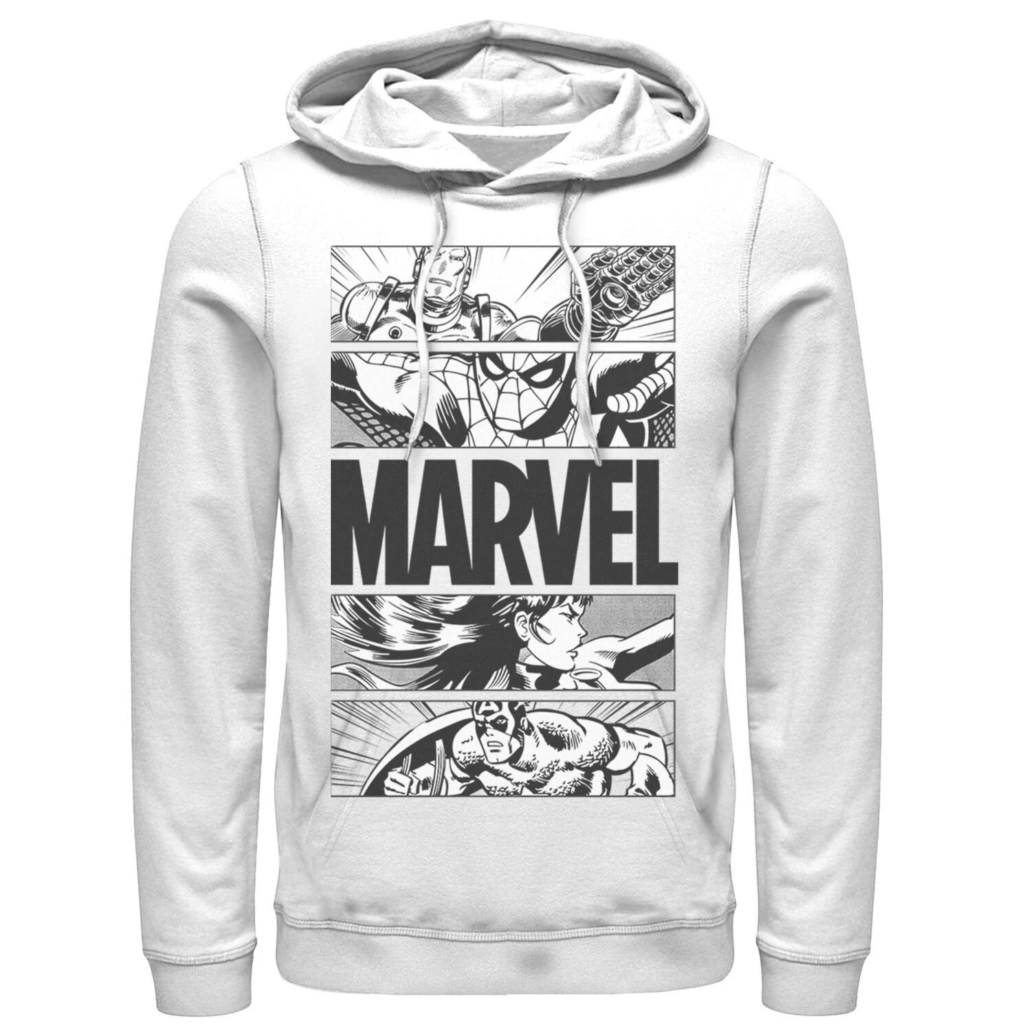

Мужская толстовка с капюшоном в стиле ретро Marvel Avengers Licensed Character