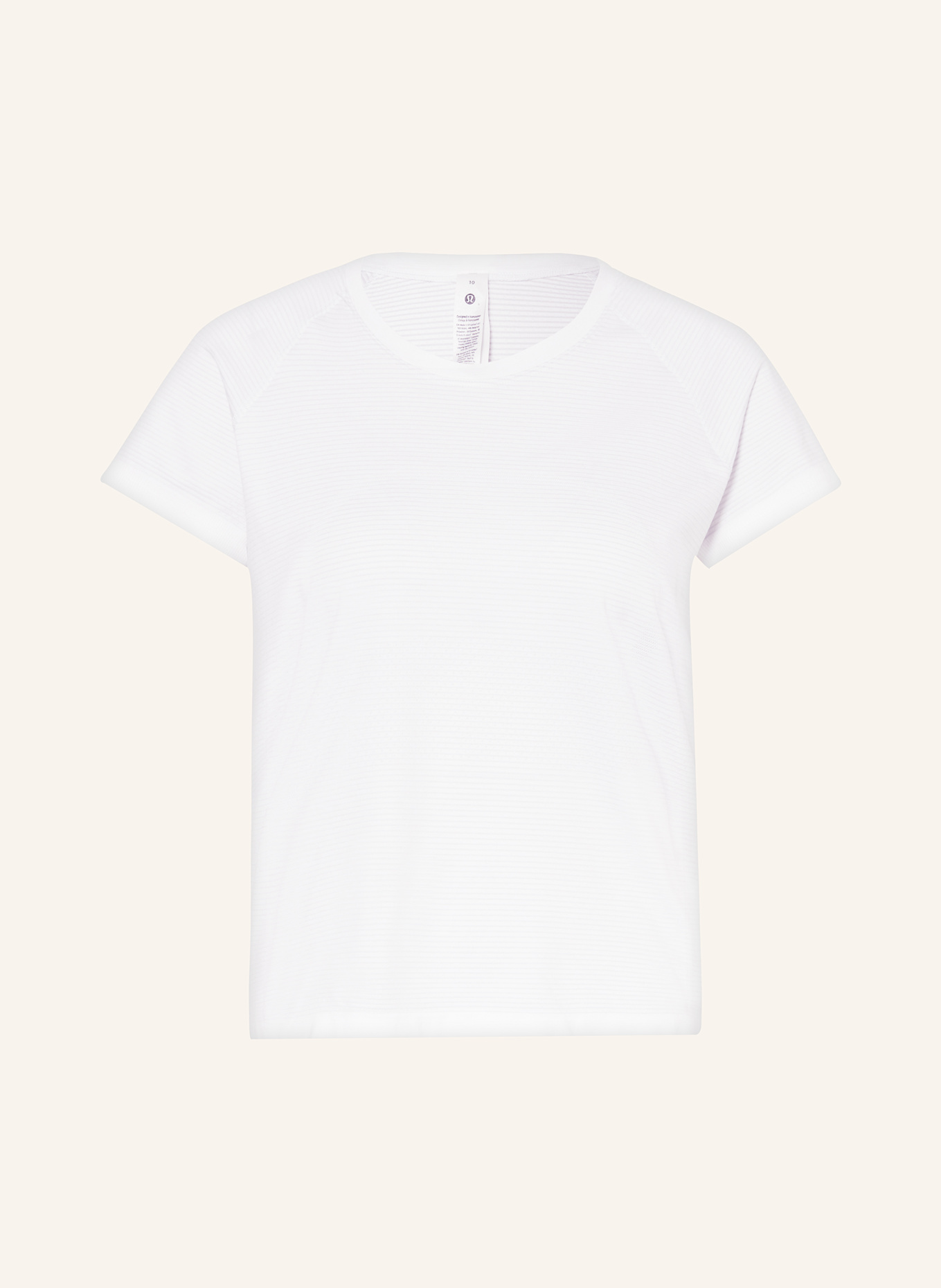 

Рубашка для бега Swiftly Tech SS 2.0 Lululemon, белый