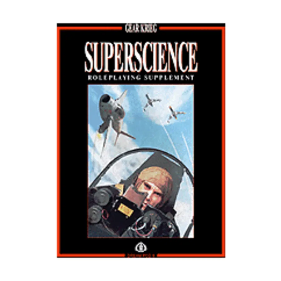 

Superscience, Gear Krieg RPG, мягкая обложка