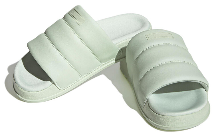 Шлепанцы и сланцы Adilette Women's Adidas Originals Essential Slide 'Linen Green' Women's — фото 3