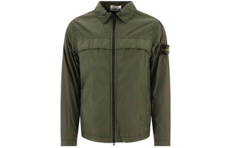 

Куртка мужская темно-зеленая Stone Island, темно-зеленый