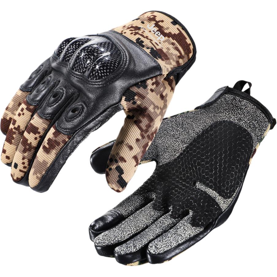

Перчатки из полиэстера Unisex Jeep, camouflage хаки-upgraded hard shell version
