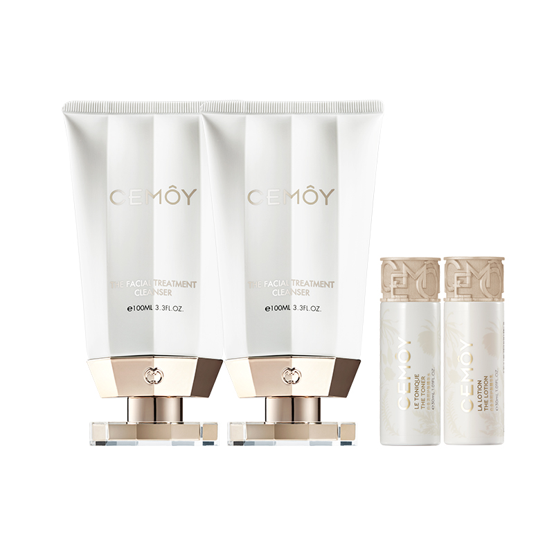 Молочко для умывания Cemoy — Белое золото Luminosity улучшенное аминокислотное очищающее молочко для контроля жирности, 100 мл — фото 3