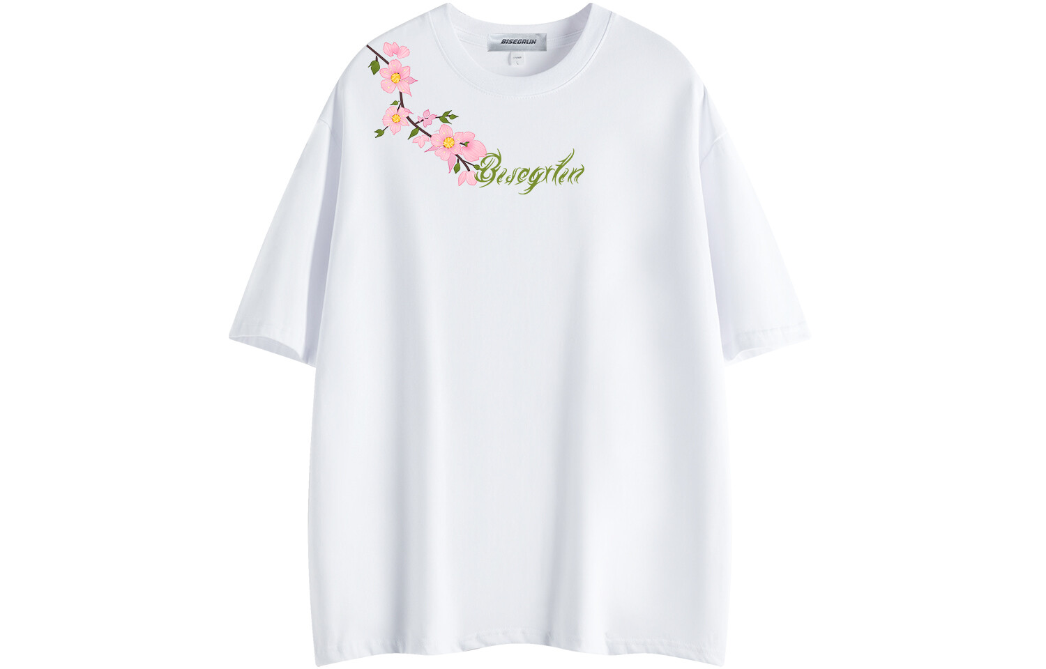 

Bisegrlin BISEGRIN BisGreen Футболка унисекс, Белый