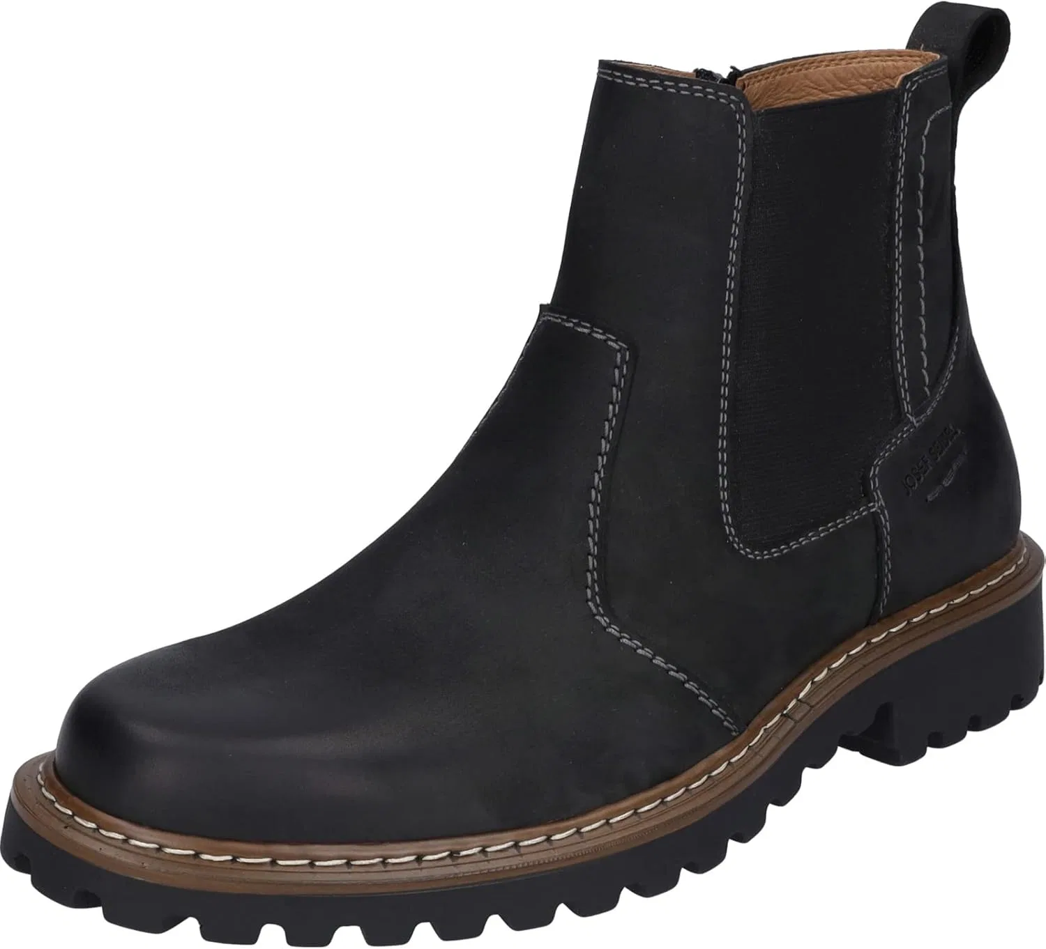 Мужские ботинки челси Josef Seibel Chance 65, ширина G (стандартная), Black