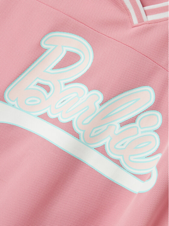 Футболка свободного кроя Barbie 13243113 Name It, розовый — фото 3
