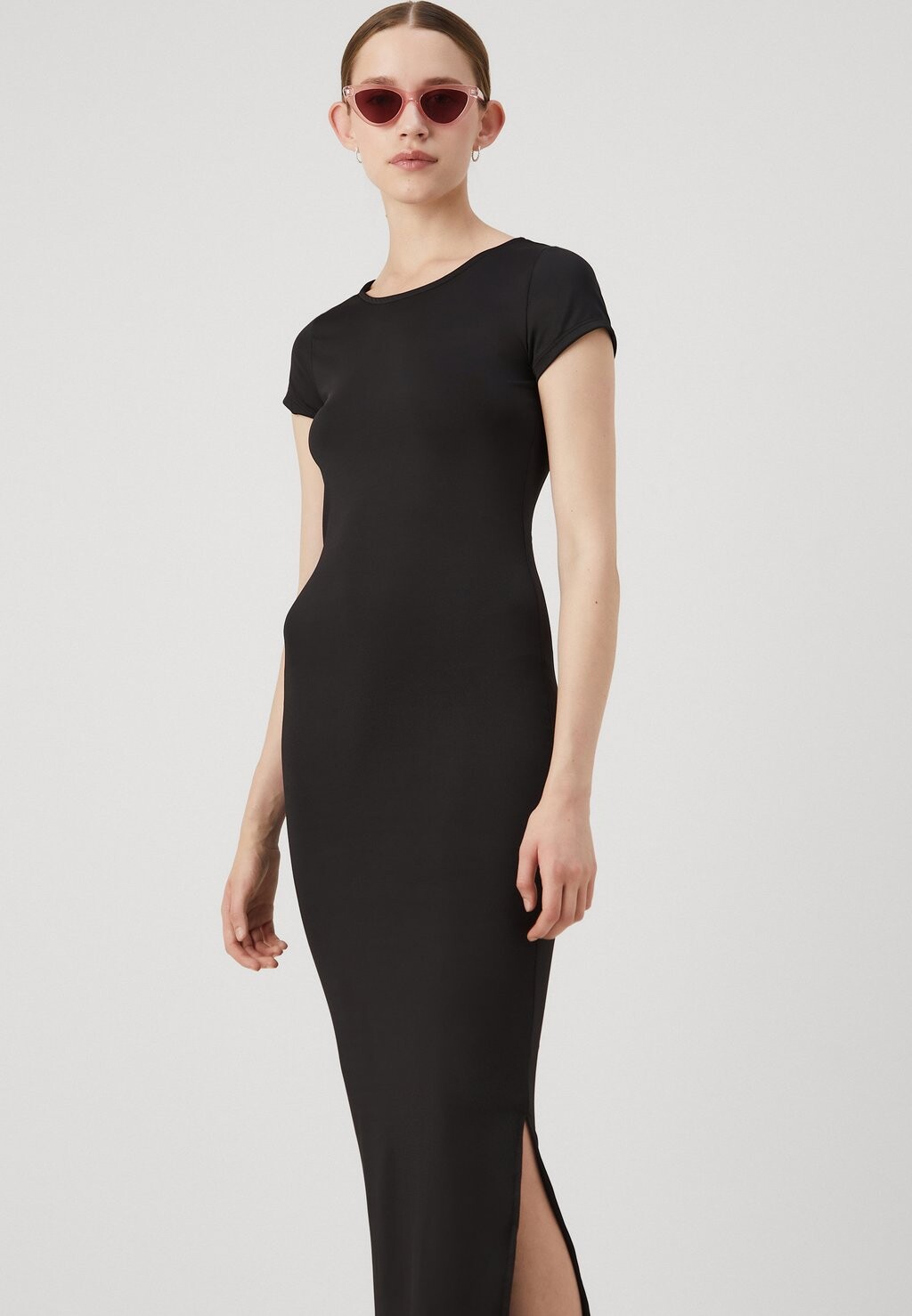 

Платье из джерси NMALICE O NECK DRESS Noisy May, черный