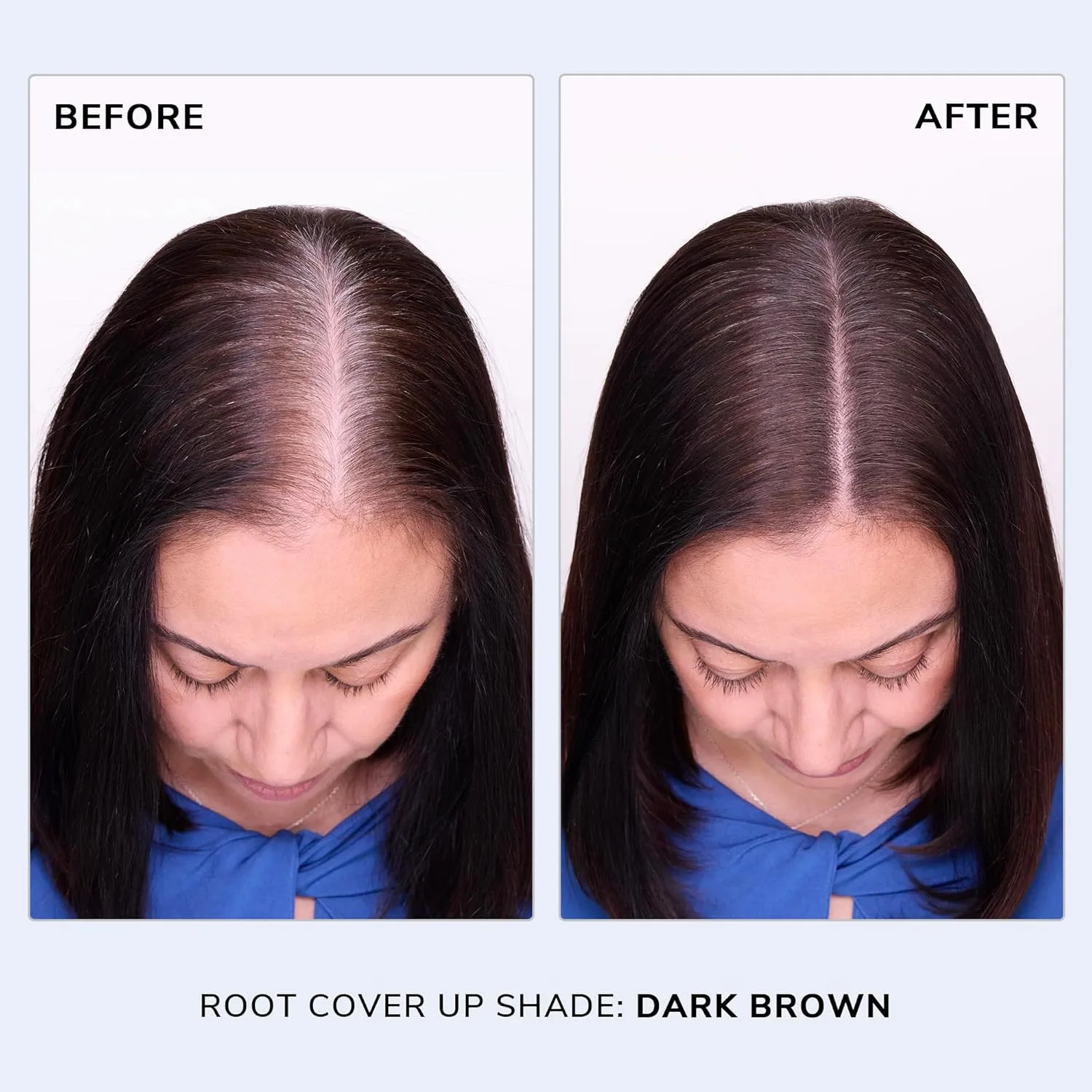 COLOR WOW Root Cover Up - Мгновенное закрашивание седины и подкрашивание | Водо- и потоустойчивое | Не оставляет следов | Удостоенная наград формула, Dark Brown — фото 3