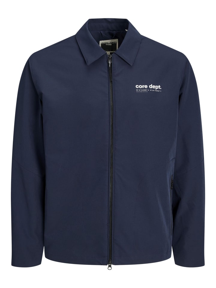 

Демисезонная куртка Jack & Jones, темно-синий