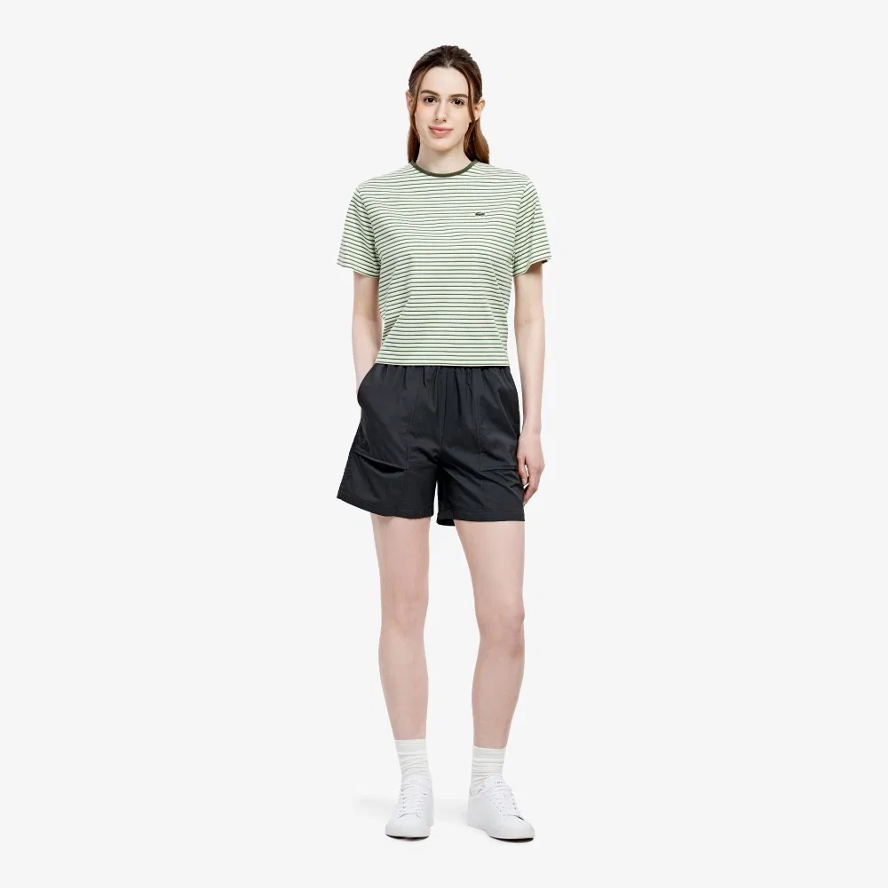 Комплект спортивный Lacoste, шорты и топ, черный