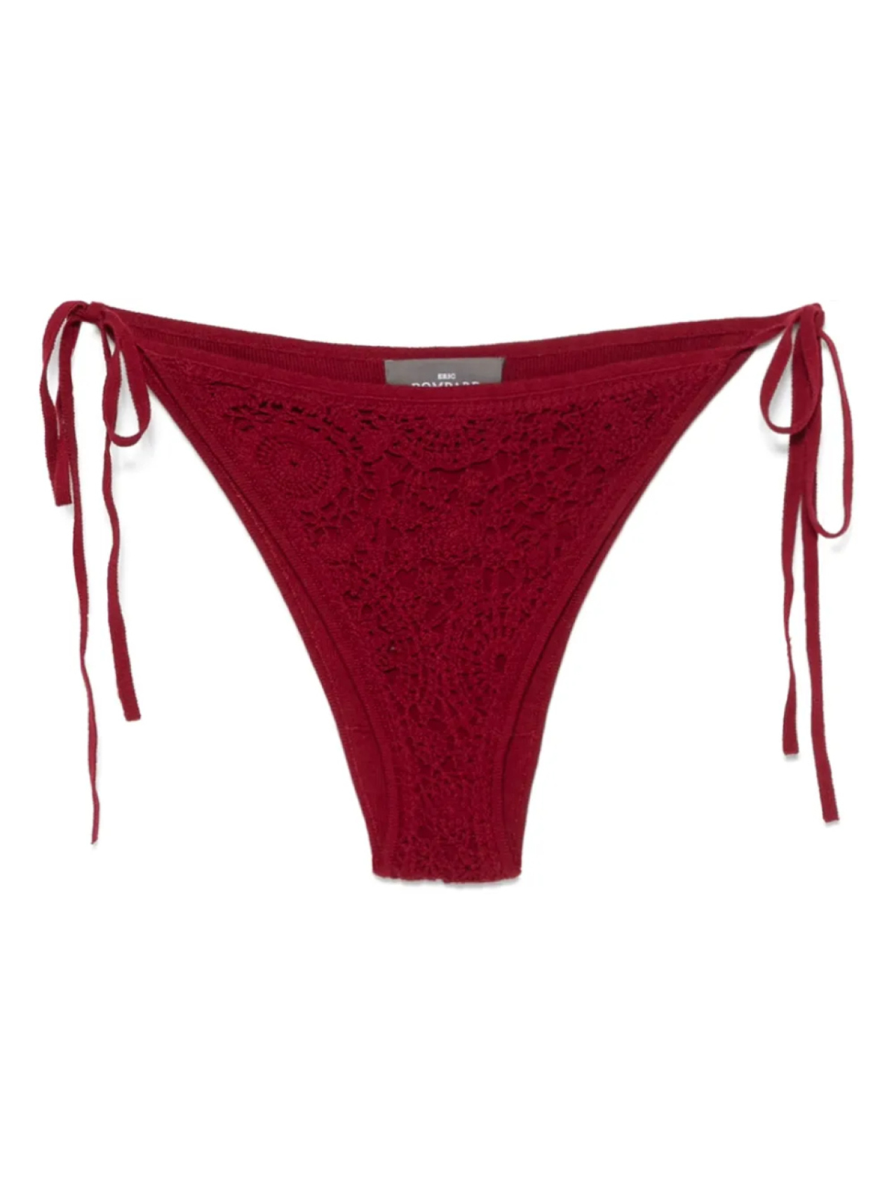 

Вязаные плавки бикини Eric Bompard, красный