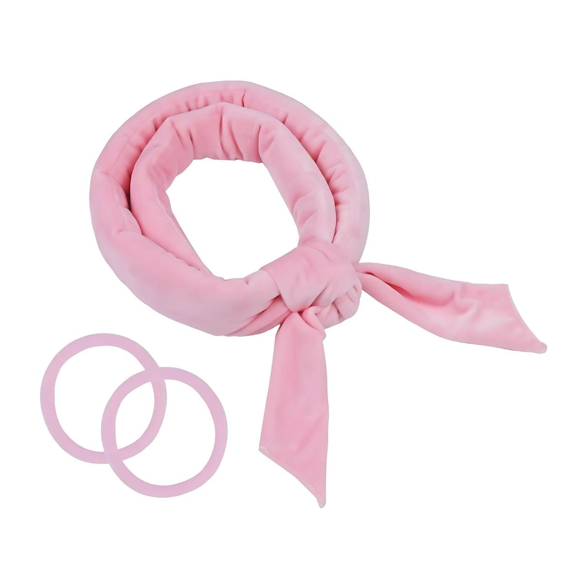 Бигуди для волос heatless curler set Soho, pink, количество 1 шт. — фото 2