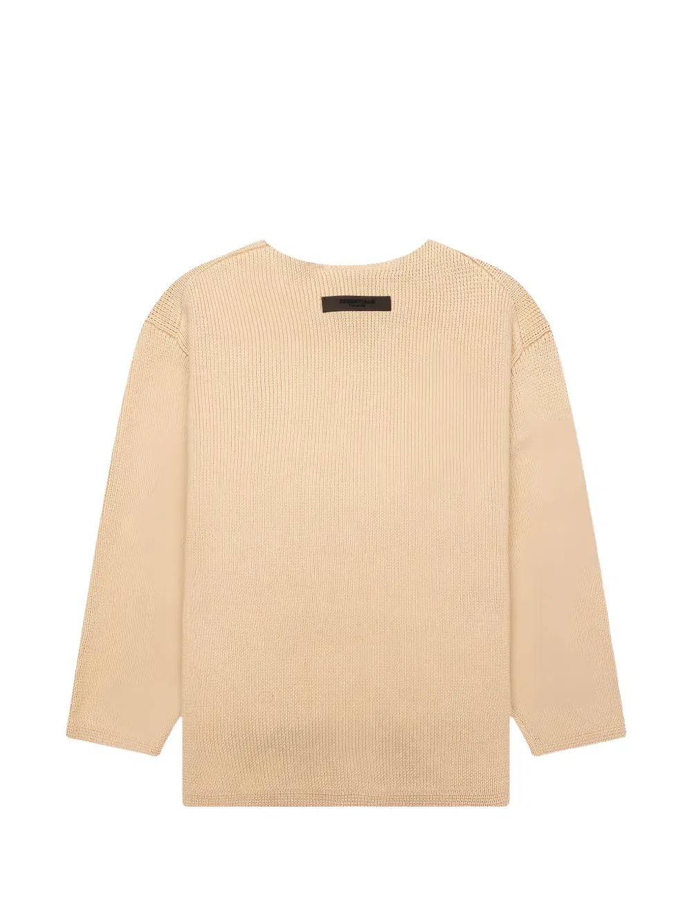 Свитер с нашивкой-логотипом Fear Of God Essentials Kids, нейтральный — фото 2