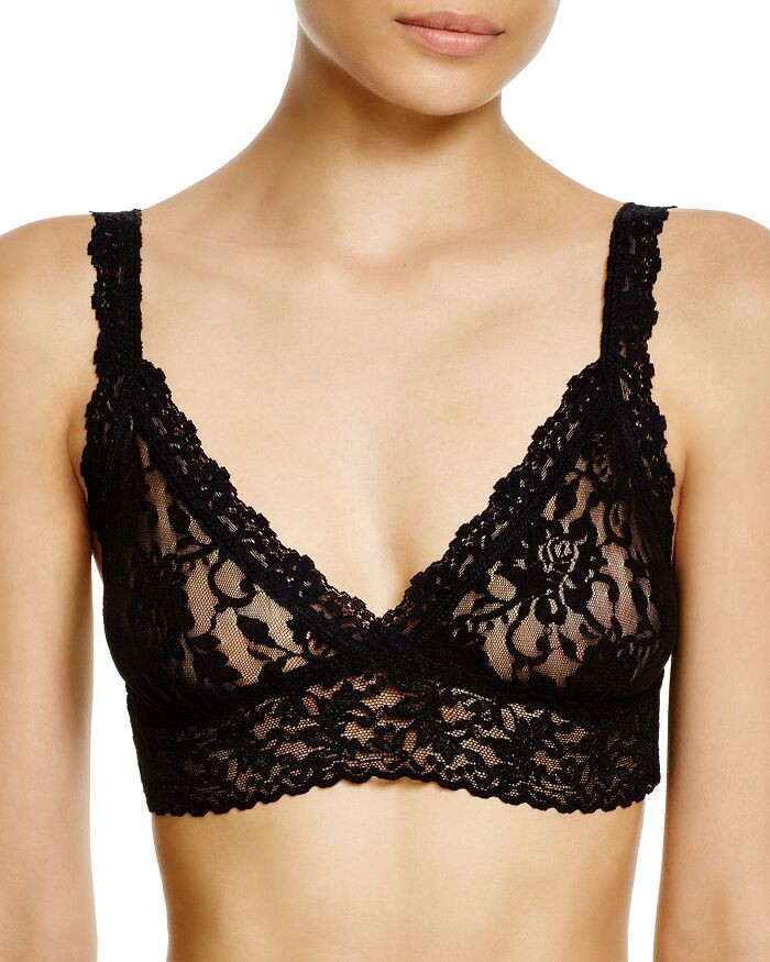 

Фирменный кружевной бюстгальтер без косточек Hanky Panky