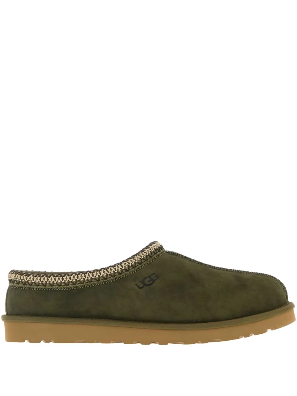 

Замшевые тапочки T asman UGG, зеленый
