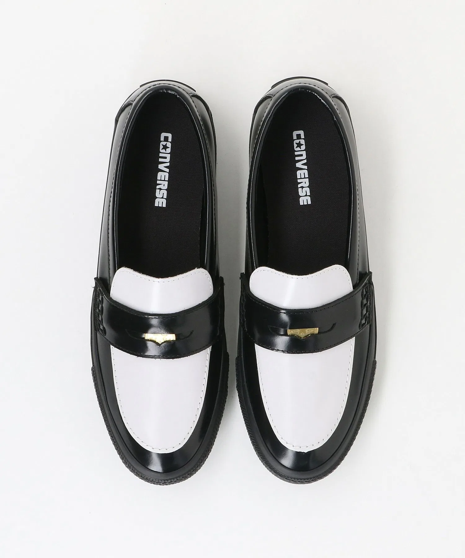 Мужские кожаные лоферы CONVERSE ALL STAR COIN LOAFER белые — фото 3