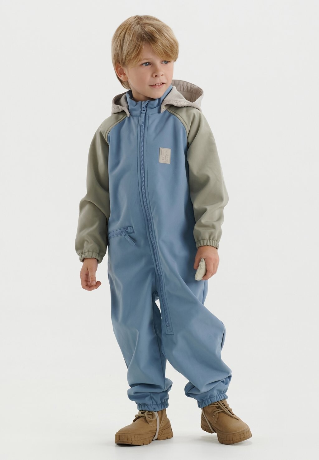 

Комбинезон зимний COLOR BLOCK Leokid, голубой
